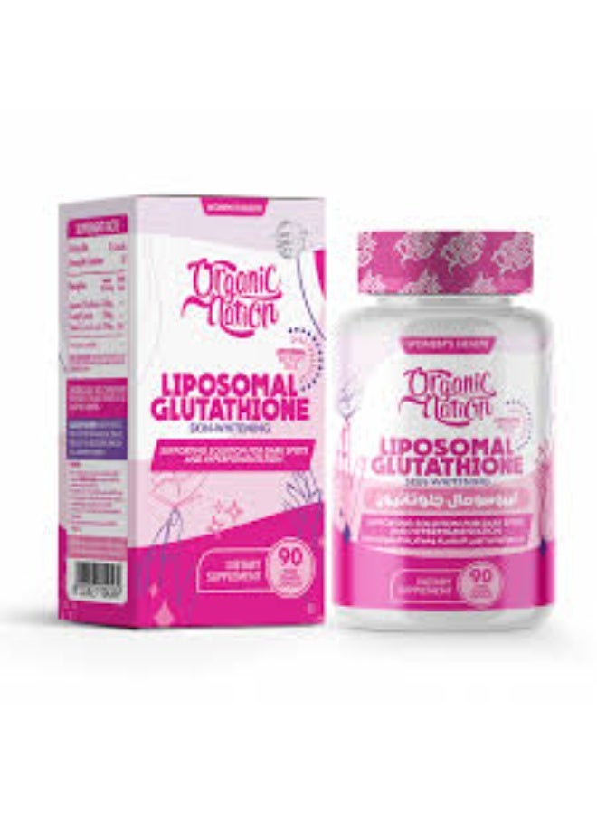 Liposomal Glutathione Dietary Supplement for Skin Brightening & Radiance – 90 Capsules